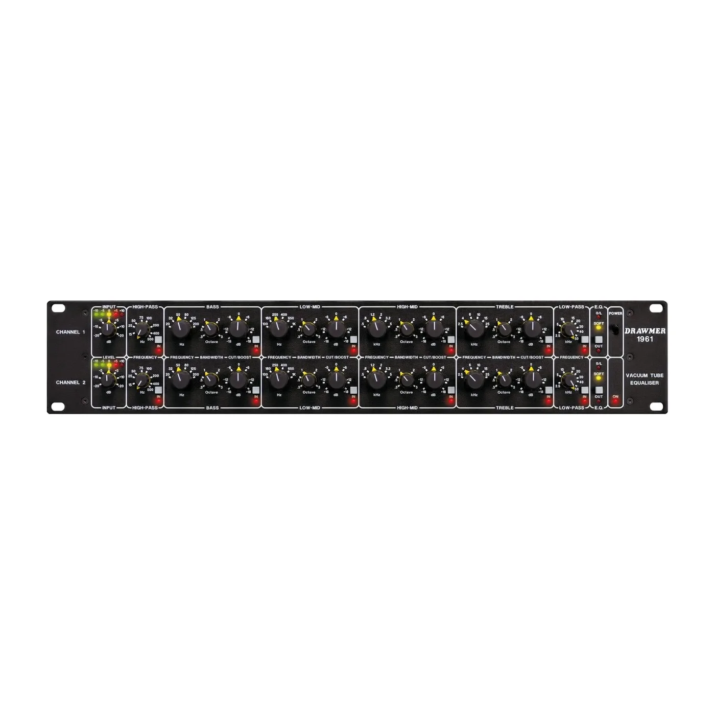 Drawmer 1961 Dual Four band Vacuum Tube Equaliser p1