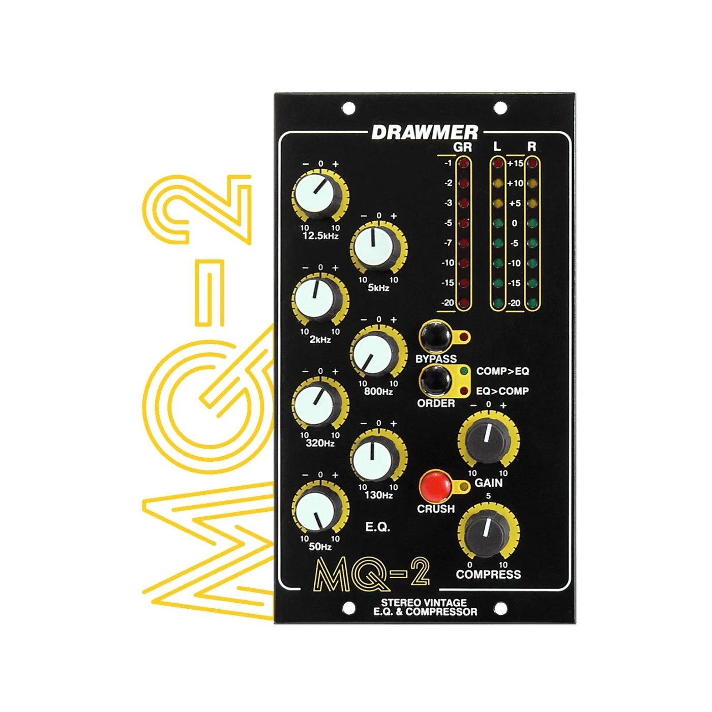Drawmer MQ 2 500 Series Stereo Equaliser Compressor p1